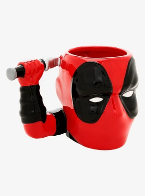 Marvel Deadpool Figural Mask Mug