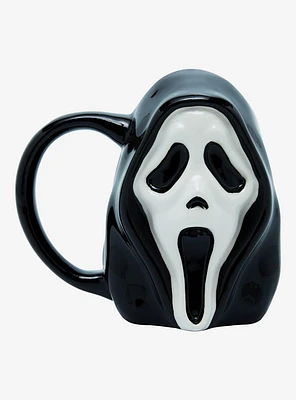 Ghost Face Mask Figural Mug