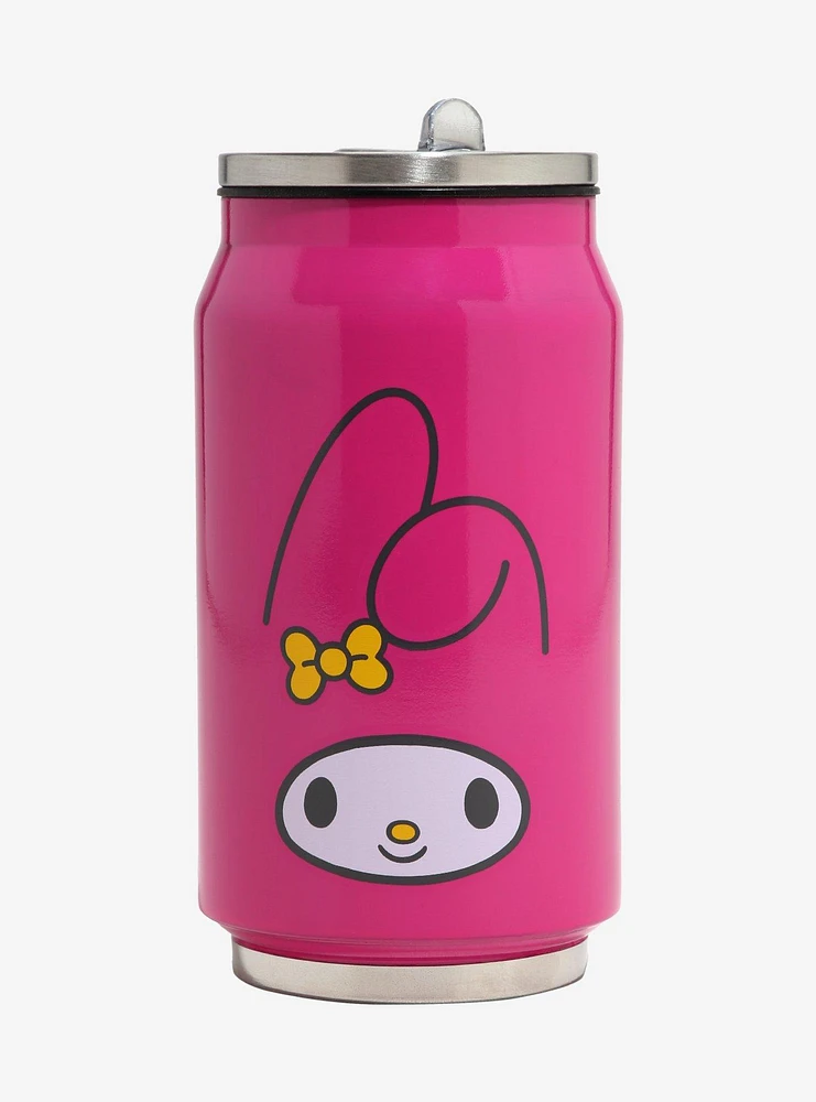 Sanrio My Melody Face Soda Can Straw Cup