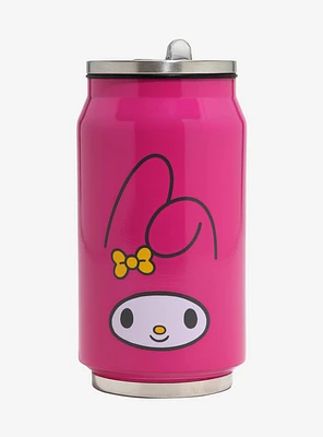 Sanrio My Melody Face Soda Can Straw Cup