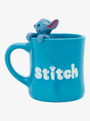 Disney Lilo & Stitch Figural Stitch Peeking Mug