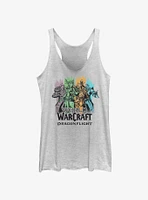 World Of Warcraft Dragons Take Flight Girls Raw Edge Tank