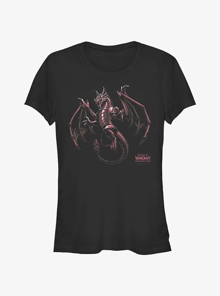 World Of Warcraft Wrathion Dragon Girls T-Shirt