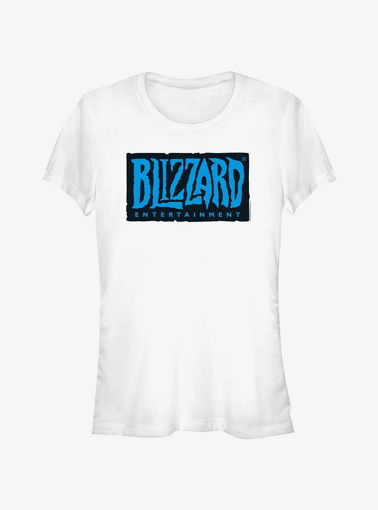 World Of Warcraft Blizzard Entertainment Logo Girls T-Shirt