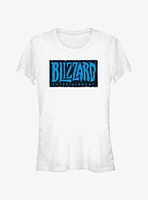 World Of Warcraft Blizzard Entertainment Logo Girls T-Shirt