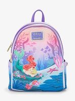 Loungefly Disney The Little Mermaid Ariel & Flounder Mini Backpack - BoxLunch Exclusive