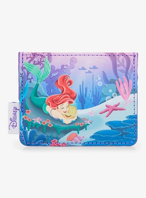 Loungefly Disney The Little Mermaid Ariel & Flounder Cardholder - BoxLunch Exclusive