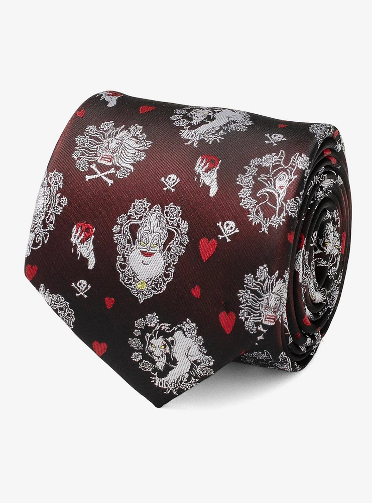 Disney Villains "Happily Never After" Black Men's Tie