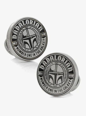 Star Wars The Mandalorian Dadalorian Cufflinks