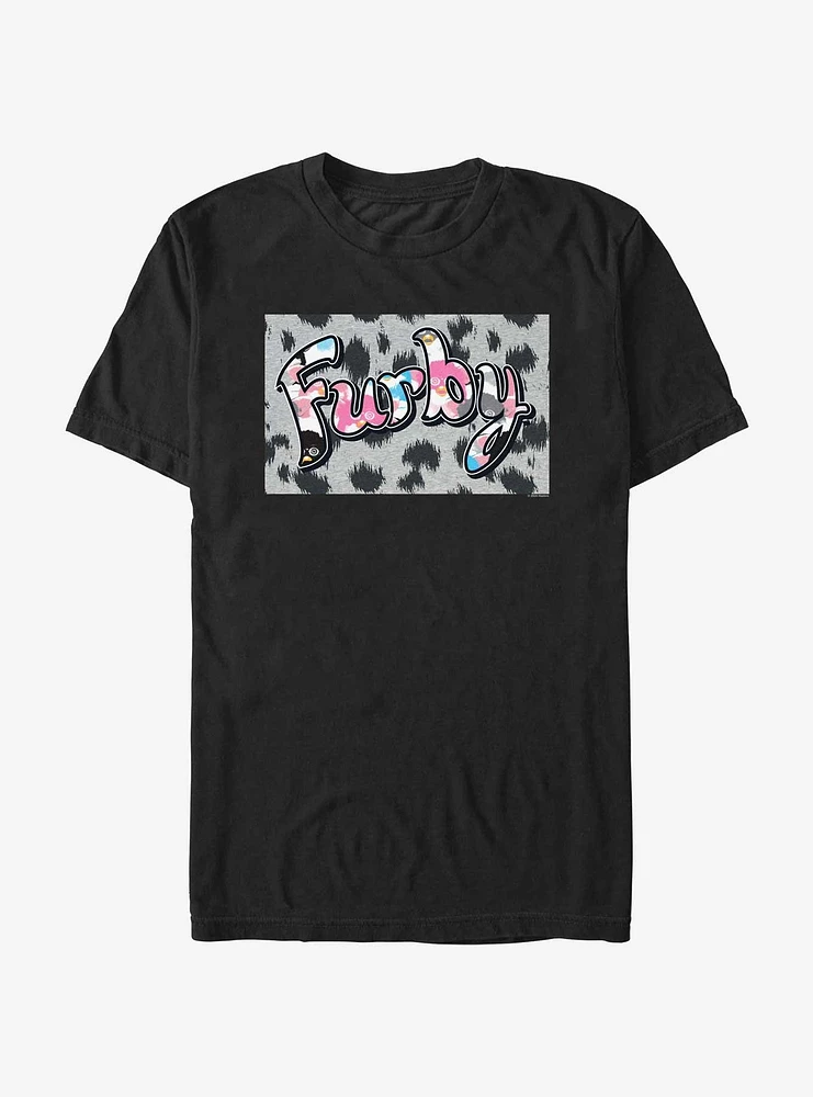 Furby Spotted Fur Logo T-Shirt