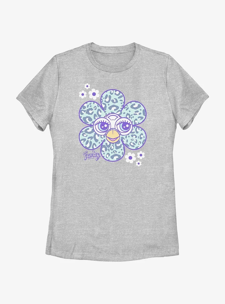 Furby Flower Face Womens T-Shirt