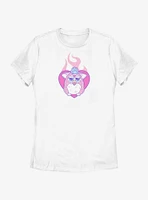 Furby Fire Heart Womens T-Shirt