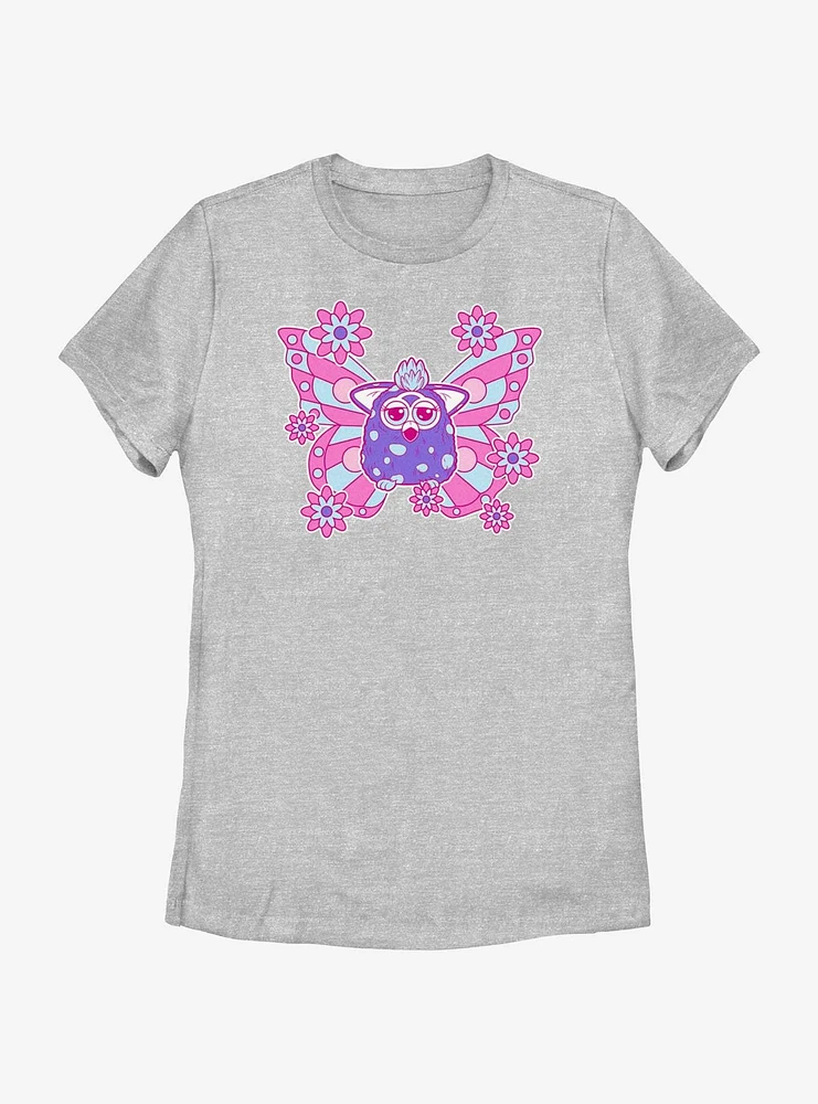 Furby Cute Butterfly Womens T-Shirt