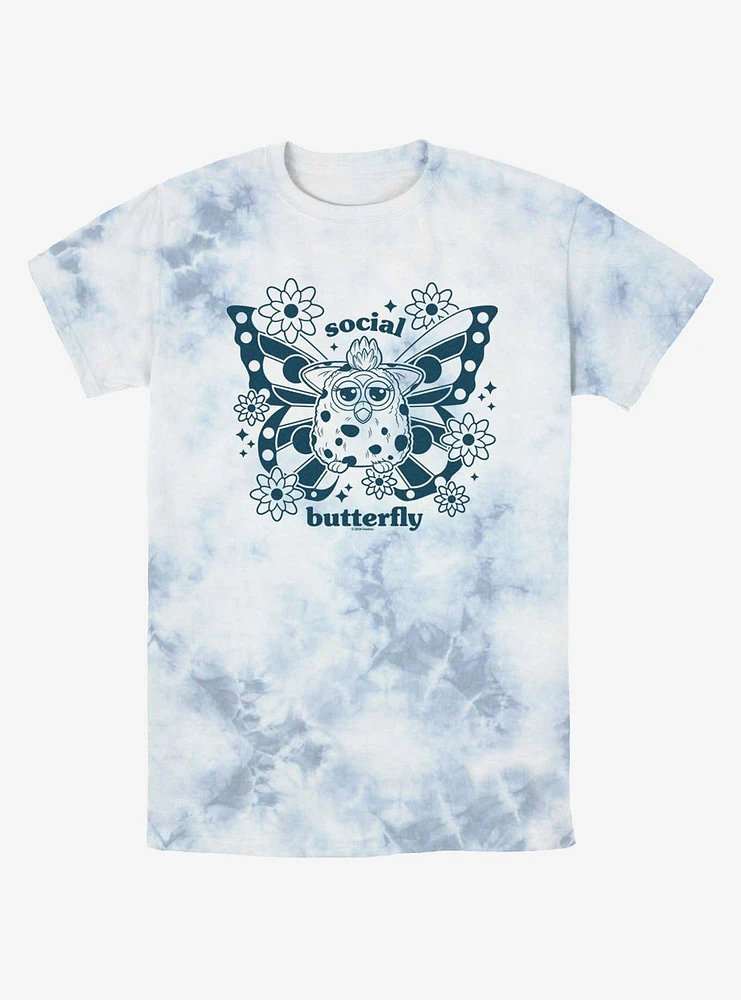 Furby Social Butterfly Tie-Dye T-Shirt