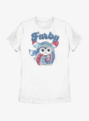 Furby Americana Womens T-Shirt