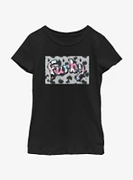 Furby Spotted Fur Logo Girls Youth T-Shirt