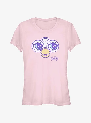 Furby Big Cute Face Girls T-Shirt