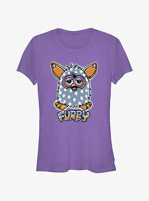 Furby Air Brush Style Girls T-Shirt