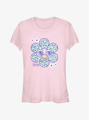 Furby Flower Big Face Girls T-Shirt