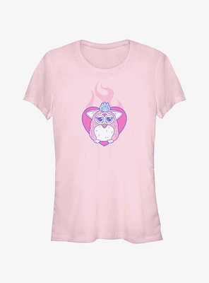 Furby Fire Heart Girls T-Shirt