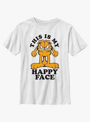 Garfield My Happy Face Youth T-Shirt