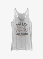 Garfield Body By Lasagna Womens Tank Top