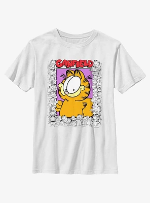 Garfield Vintage Frame Youth T-Shirt