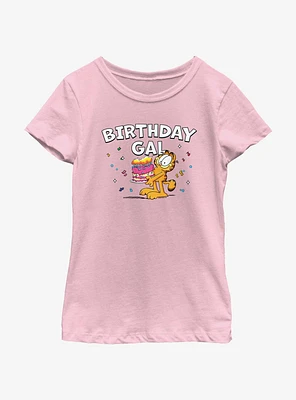 Garfield Birthday Gal Youth Girls T-Shirt