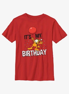 Garfield It's My Birthday Youth T-Shirt