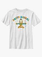 Garfield Birthday Party Animal Youth T-Shirt