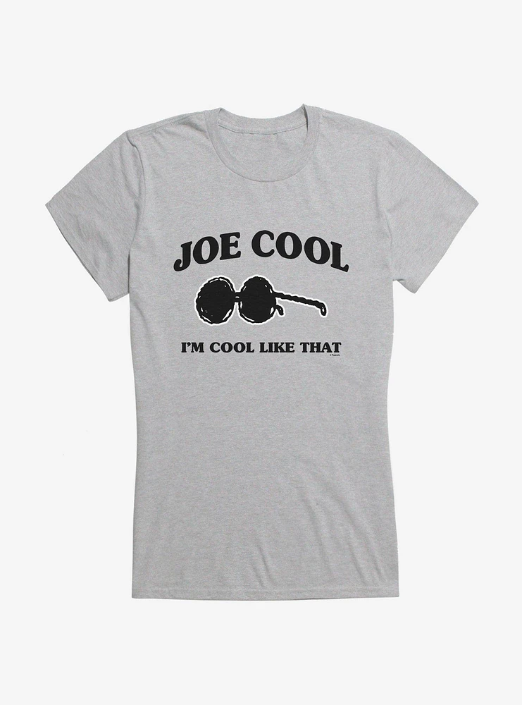 Peanuts Joe Cool Like That Girls T-Shirt