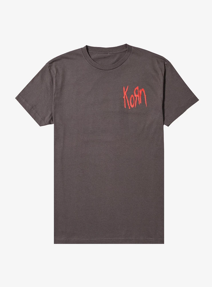 Korn Issues Two-Sided Boyfriend Fit Girls T-Shirt