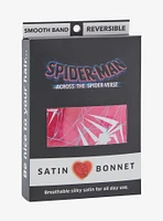 Marvel Spider-Man: Across the Spider-Verse Spider Gwen Reversible Satin Bonnet — BoxLunch Exclusive