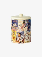 Disney Poster Collage Cookie Jar