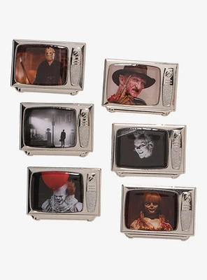 WB Horror Retro TV Assorted Blind Enamel Pin