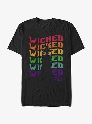 Wizard Of Oz Wicked Rainbow Repeat T-Shirt