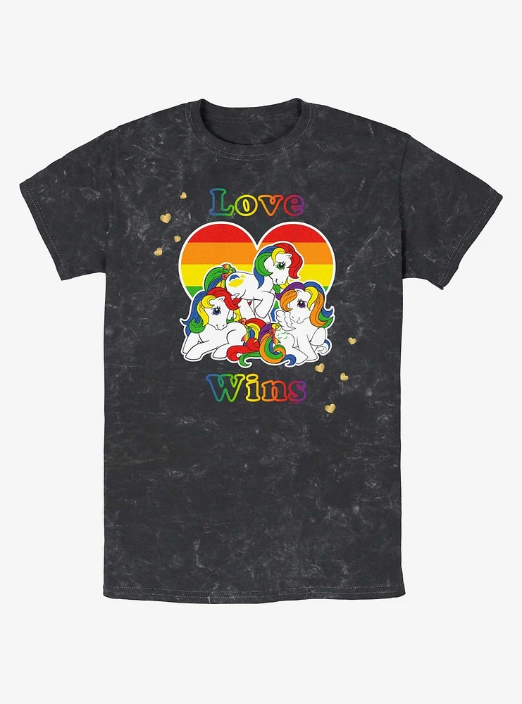 My Little Pony Love Wins Mineral Wash T-Shirt