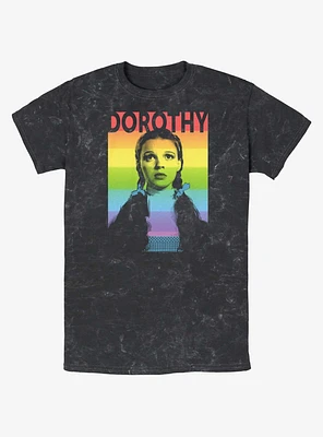 Wizard Of Oz Dorothy Rainbow Mineral Wash T-Shirt