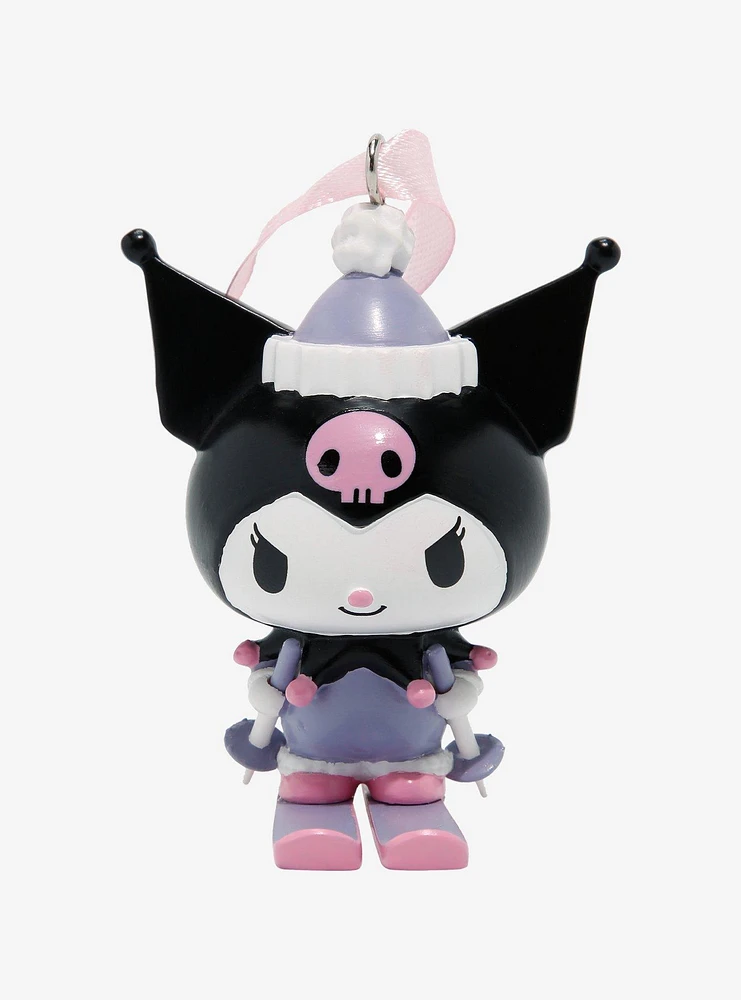 Sanrio Kuromi Skiing Holiday Ornament