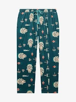 Star Wars Rebel Ships Allover Print Plus Sleep Pants - BoxLunch Exclusive