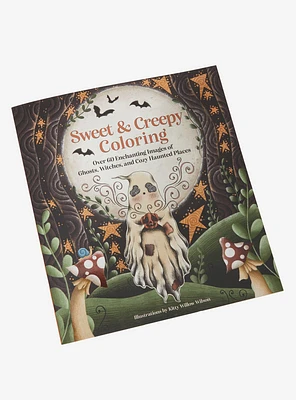 Sweet & Creepy Coloring Book