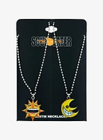 Soul Eater Sun & Moon Best Friend Necklace Set