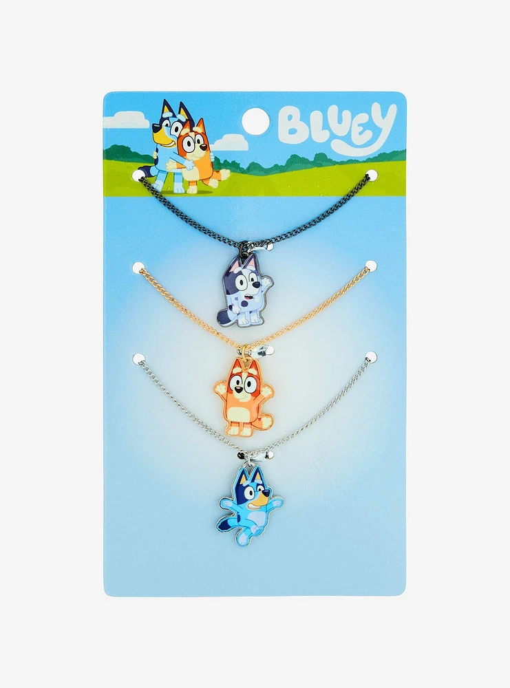 Bluey Trio Necklace Set