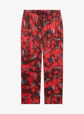 Star Wars Empire Ships Allover Print Women's Plus Sleep Pants - BoxLunch Exclusive