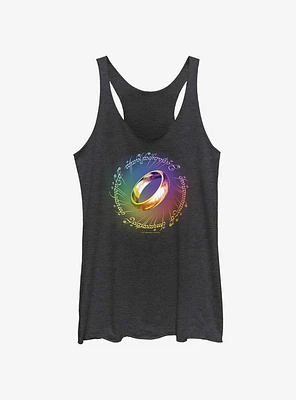 the Lord of Rings Rainbow Ring Girls Tank