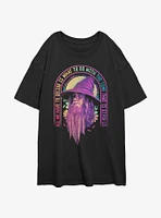 the Lord of Rings Decide With Time Girls Oversized T-Shirt