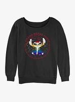 Disney Lilo & Stitch Ohana Pride Girls Slouchy Sweatshirt