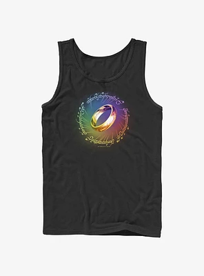 the Lord of Rings Rainbow Ring Tank