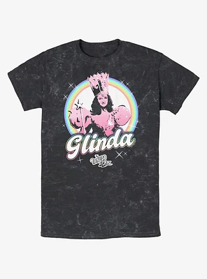 The Wizard Of Oz WB Iridescent Glinda Mineral Wash T-Shirt