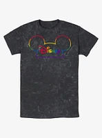 Disney Mickey Mouse Prideful Ears Mineral Wash T-Shirt